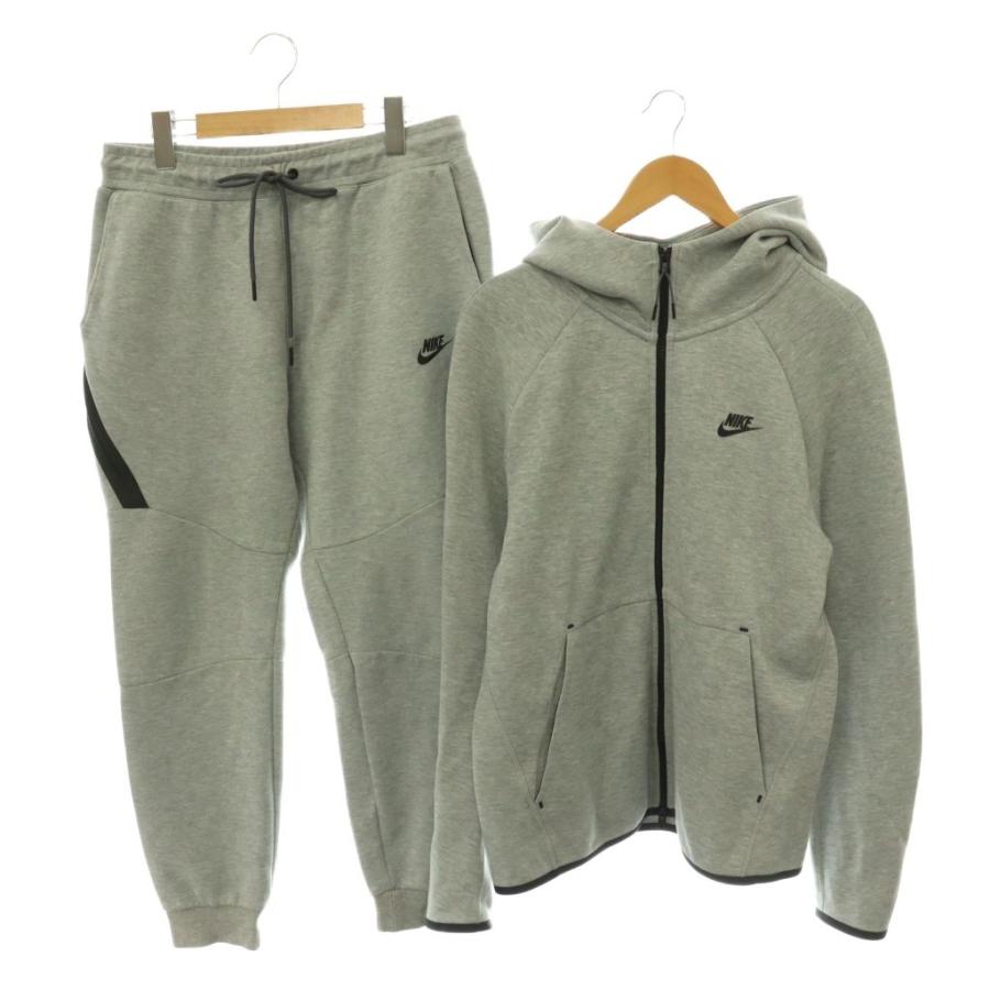 美品 ナイキ セットアップ ジャージ上下 グレーLサイズ NIKE（ナイキ） セットアップ ジャージ トラックジャケット パンツ