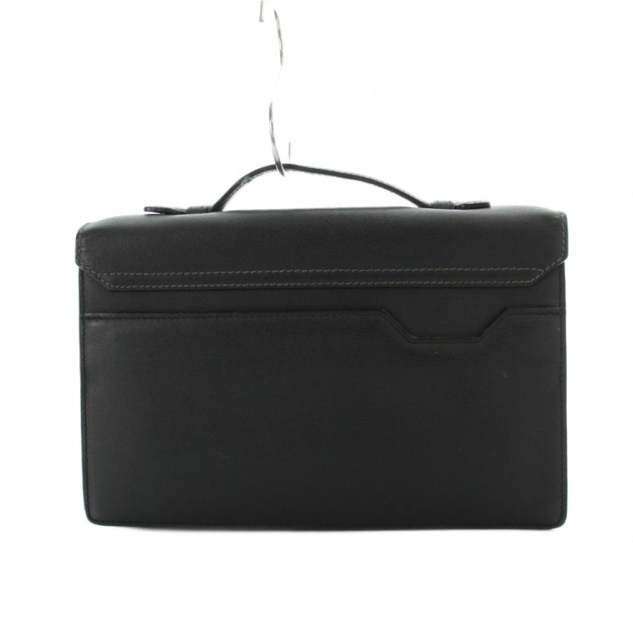 dunhill（ダンヒル） ハンドバッグ ビジネスバッグ レザー ロゴ 黒