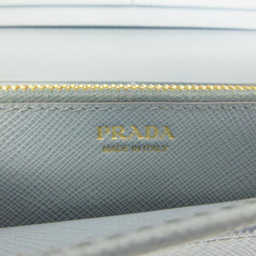 PRADA（プラダ） 長財布 二つ折り サフィアーノレザー 三角ロゴ