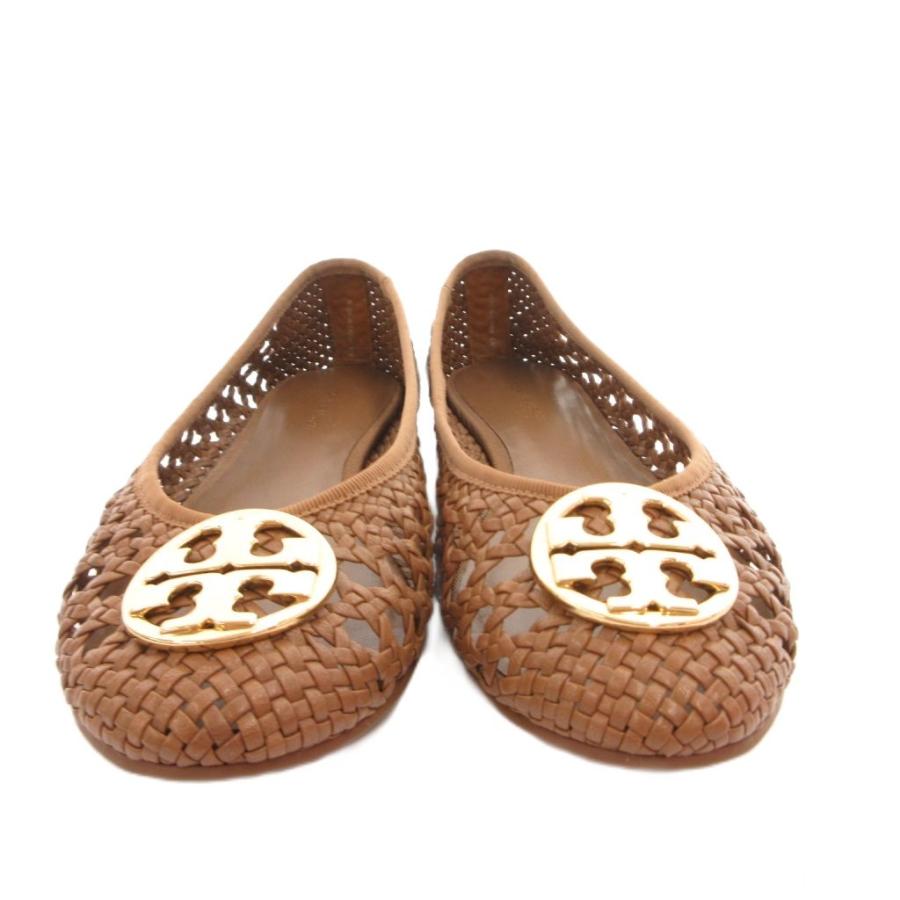 TORY BURCH（トリーバーチ） フラットシューズ ダブルTロゴ プレート
