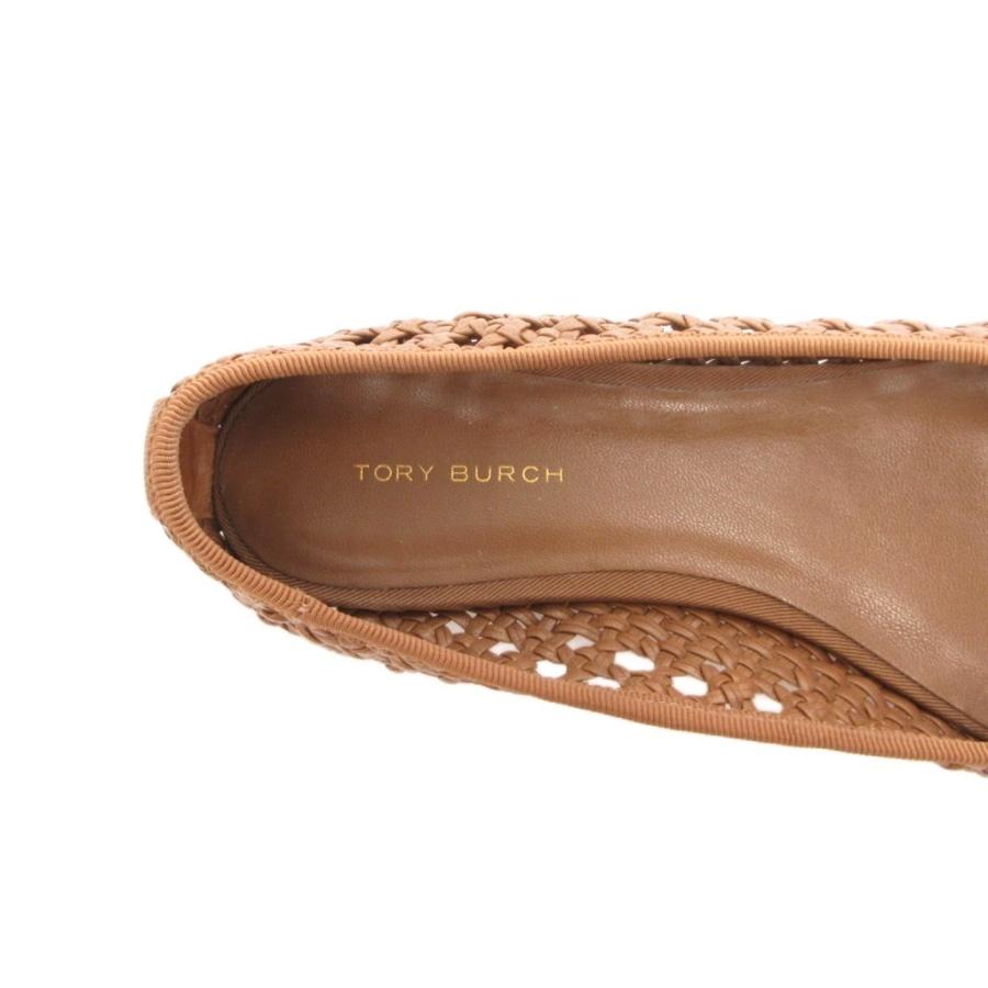 TORY BURCH（トリーバーチ） フラットシューズ ダブルTロゴ プレート