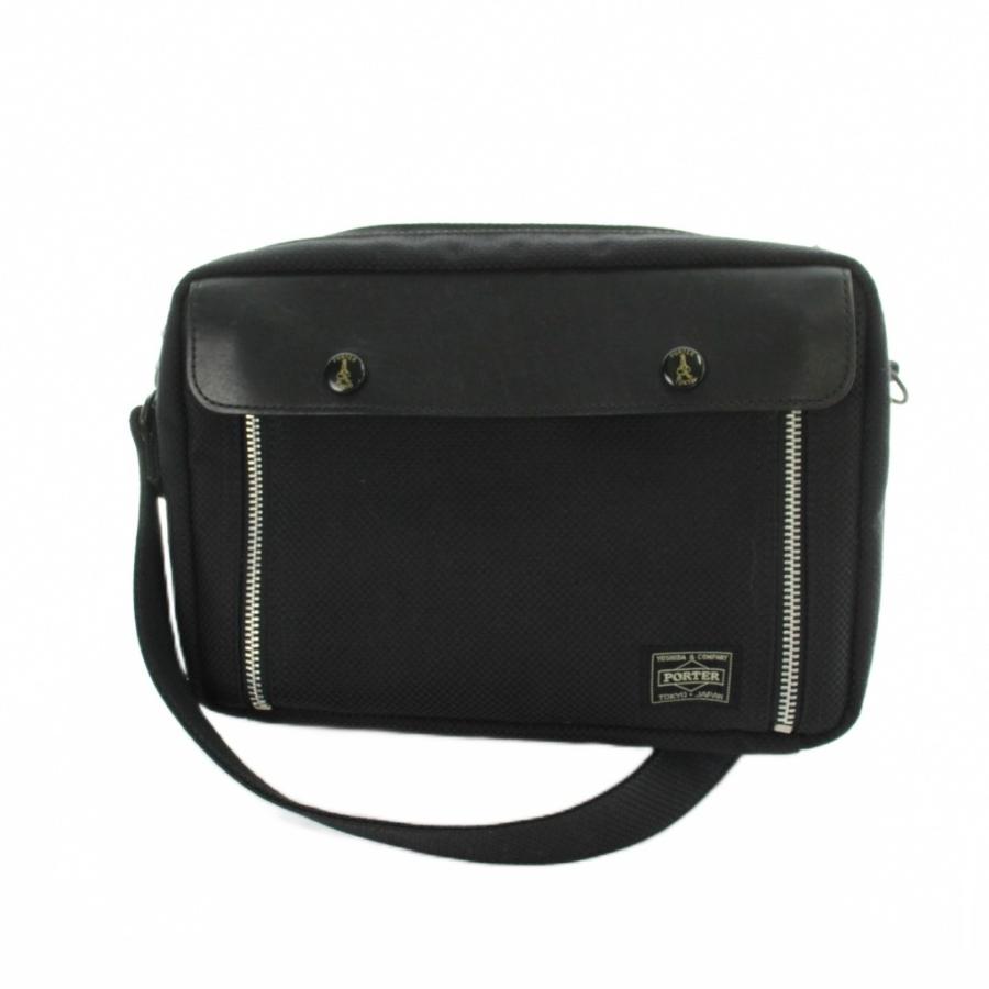 PORTER ポーター 吉田カバン ショルダーバッグ ブラック PORTER ポーター 吉田カバン SACS BAR ショルダーバッグ 斜めがけ