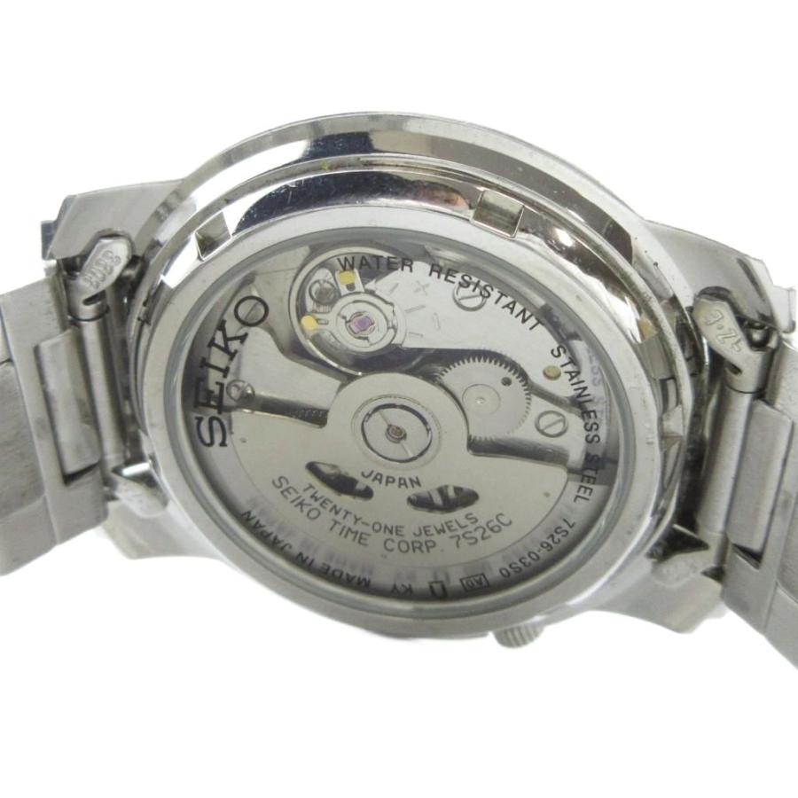 セイコー SEIKO 7S26-03S0 ファイブ 5 腕時計 自動巻き ウォッチ ロゴ