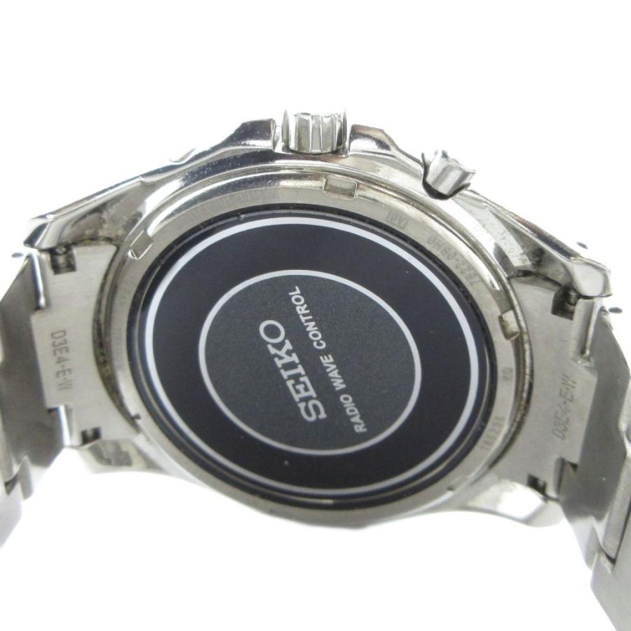 【稼働】セイコー 電波ソーラー 腕時計 7B22-0BH0 チタン コンビ セイコー SEIKO 7B22-0BH0 腕時計 電波ソーラー ウォッチ カレンダー