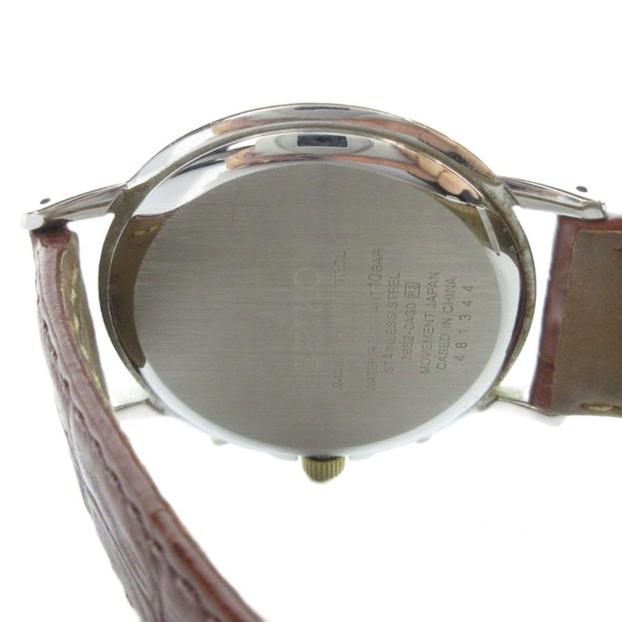 新品同様　動作品 SEIKO 7B52-0AG0 メンズ 腕時計 ソーラー式 セイコー SEIKO 7B52-0AG0 腕時計 電波ソーラー ウォッチ カレンダー