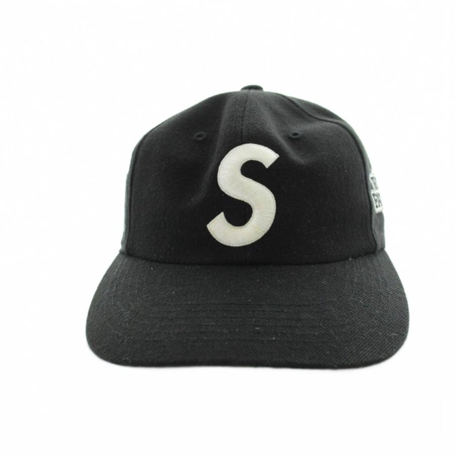 Supreme（シュプリーム） SUPREME H23SS25 キャップ 帽子 ロゴ 黒
