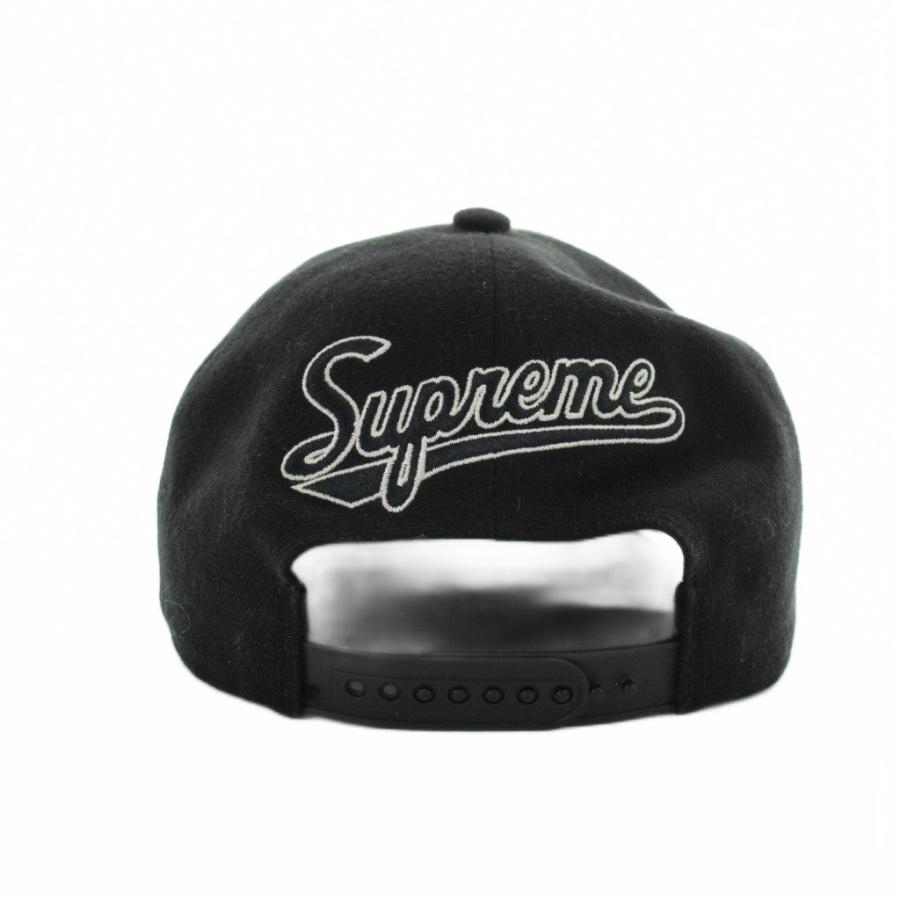 Supreme（シュプリーム） SUPREME H23SS25 キャップ 帽子 ロゴ 黒