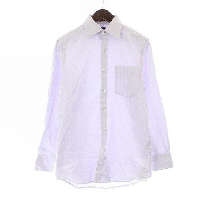 ポールスミス Paul Smith カジュアルシャツ カットソー 長袖 ストライプ S 紫 パープル Hz34 Gy06 メンズ 165 ブランド古着販売のベクトル 通販 Yahoo ショッピング