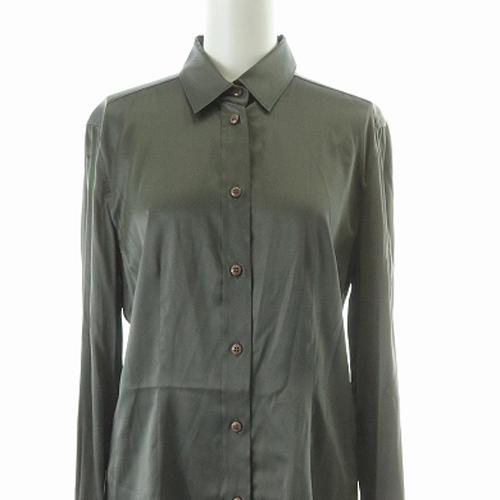 即納-96時間限定 エンポリオアルマーニ ベージュ カーキ ワイシャツ