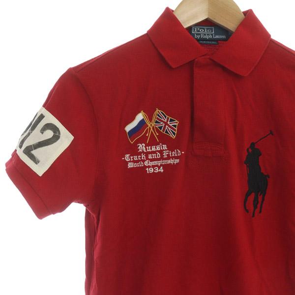ラルフローレン RALPH LAUREN RUSSIA ポロシャツ 半袖 ビッグポニー