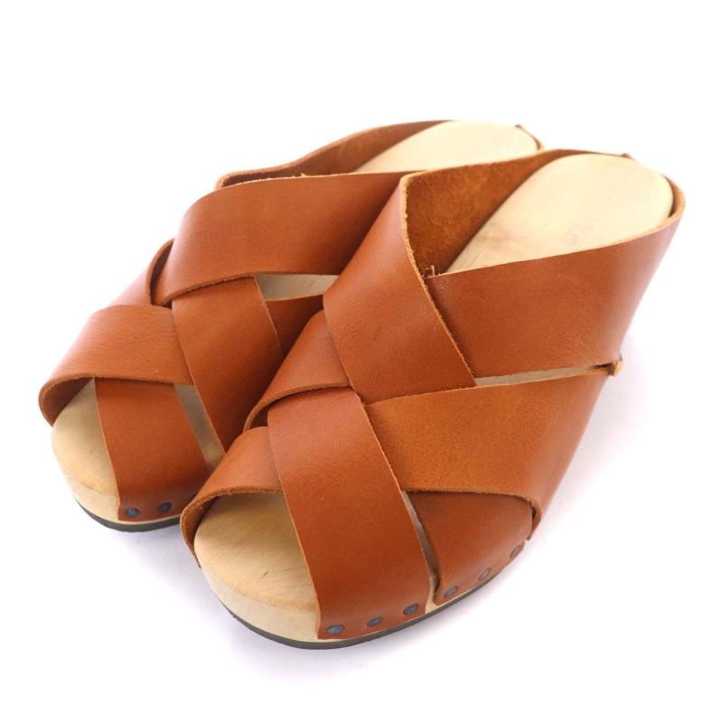 トリッペン trippen TWIST レザーツイストウェッジソールウッド