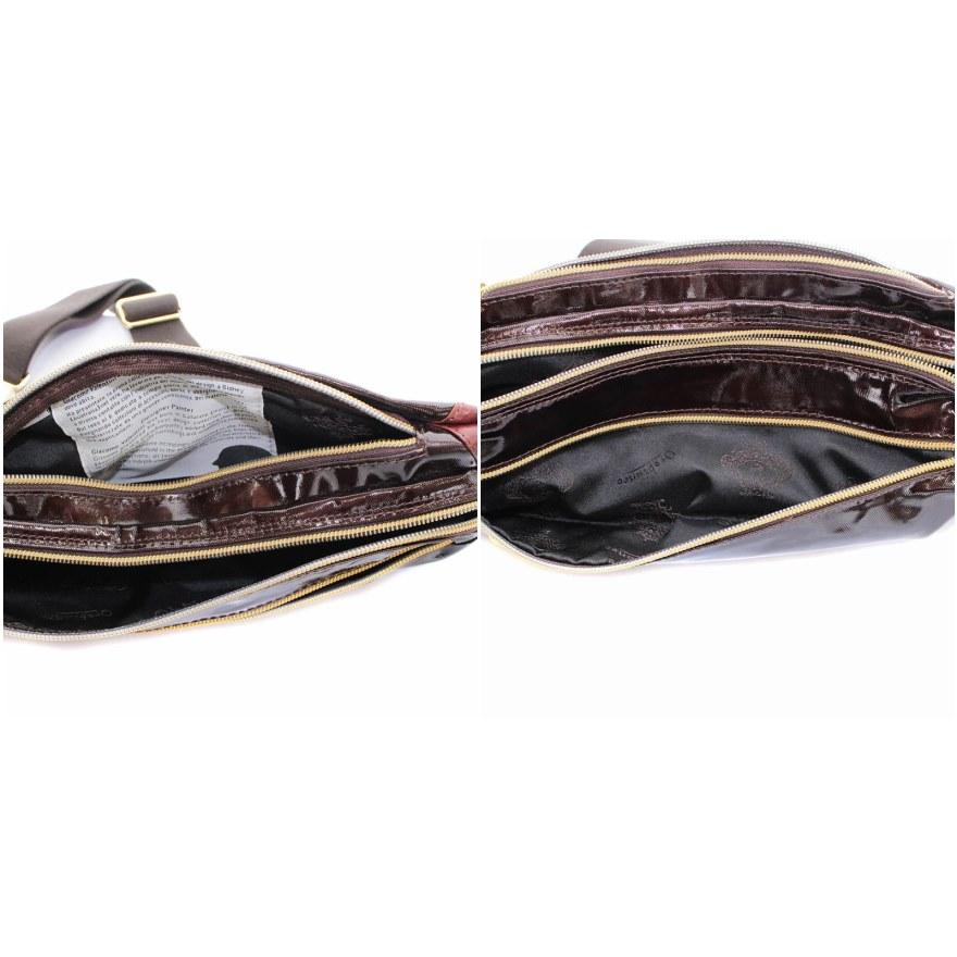 華麗 オロビアンコ ボディバッグ ウエストポーチ ブラウン 茶色 i9tmg