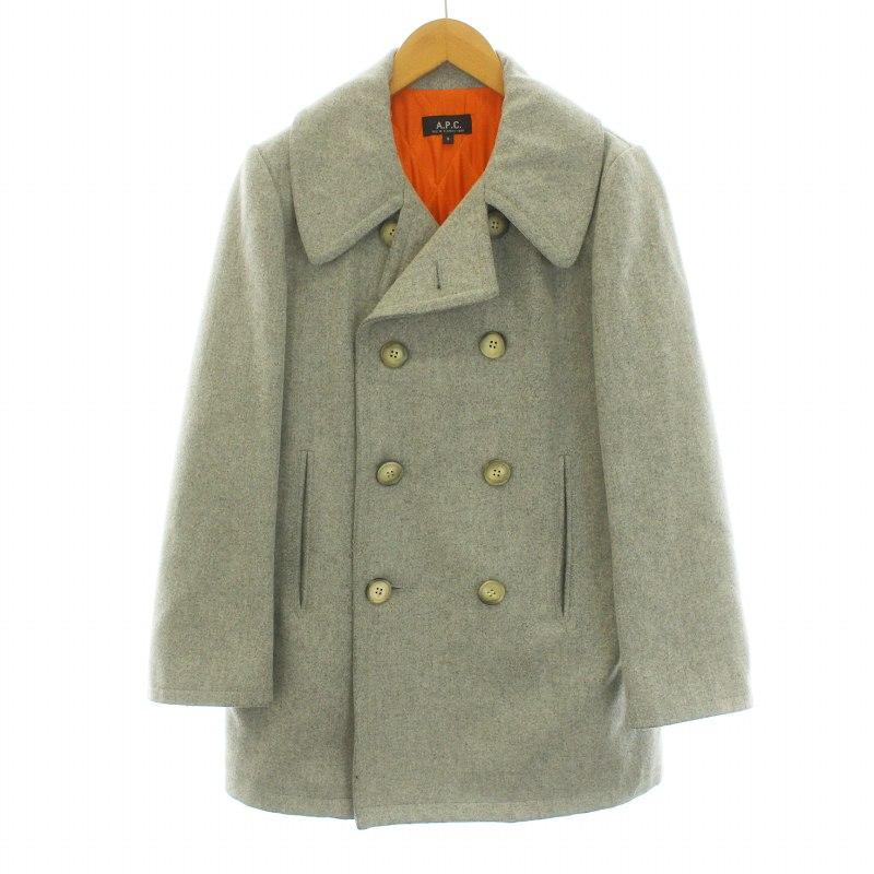 アーペーセー A.P.C. Pコート ピーコート ショート丈 裏地キルティング