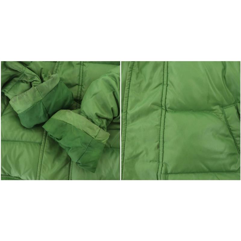 DIESEL ディーゼル ダウンジャケット フード ジップアップ XS 緑 DIESEL ディーゼル ダウンジャケット フード ジップアップ XS 緑