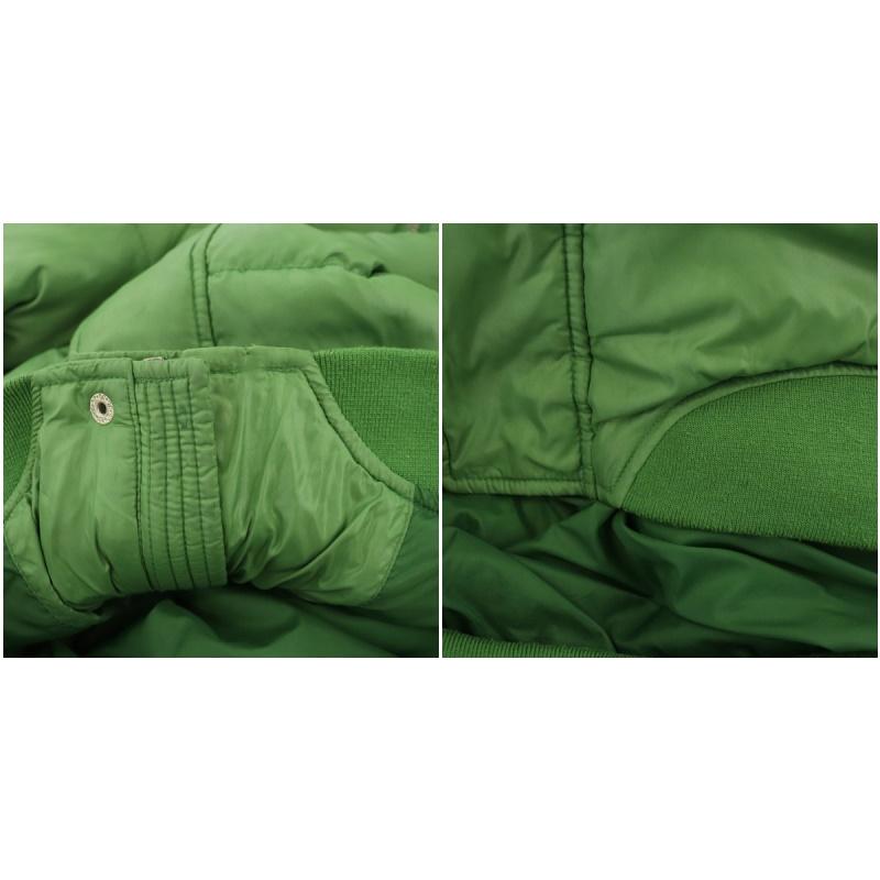 DIESEL ディーゼル ダウンジャケット フード ジップアップ XS 緑 DIESEL ディーゼル ダウンジャケット フード ジップアップ XS 緑