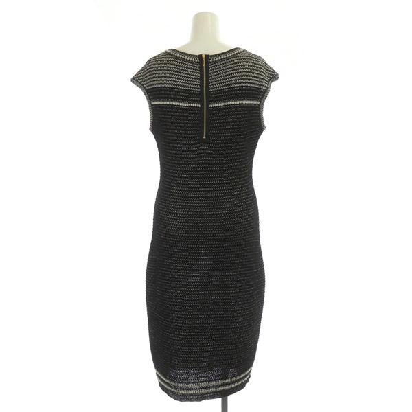 エスカーダ ESCADA ローゲージ ニットワンピース ロング ノースリーブ  