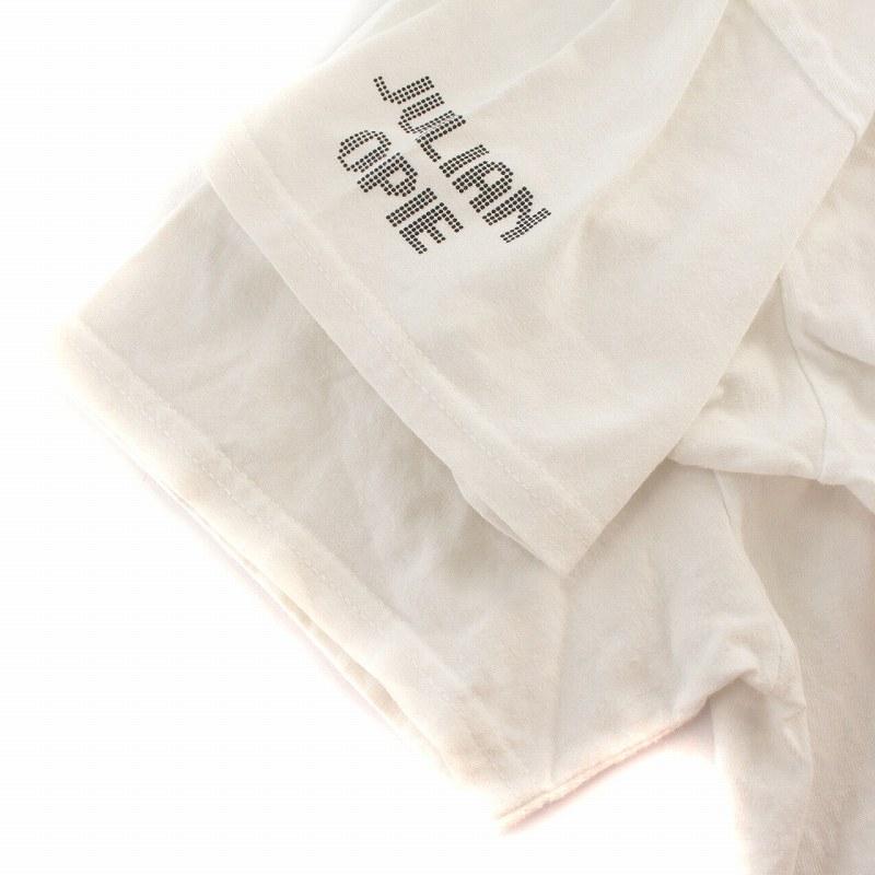 SOPHNET. × JULIAN OPIE Runners TEE Tシャツ カットソー 半袖 ロゴ プリント クルーネック M 白 ホワイト SOPH-190187｜vectorpremium｜05
