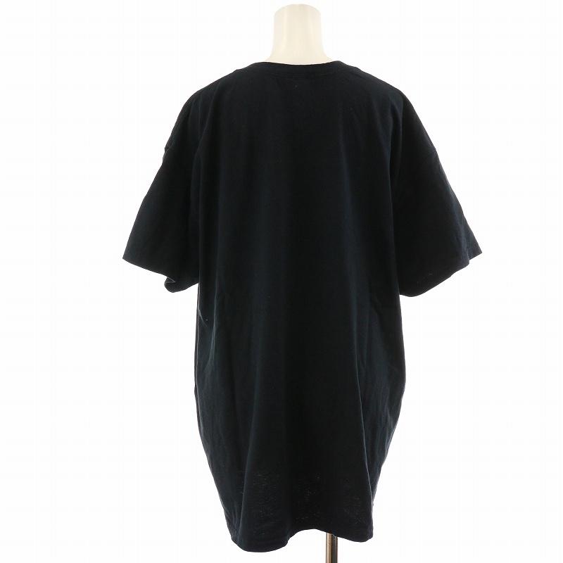 カブー KAVU Tシャツ カットソー 半袖 ロゴ プリント XL 黒 ブラック /AQ ■GY30 メンズ レディース｜vectorpremium｜03