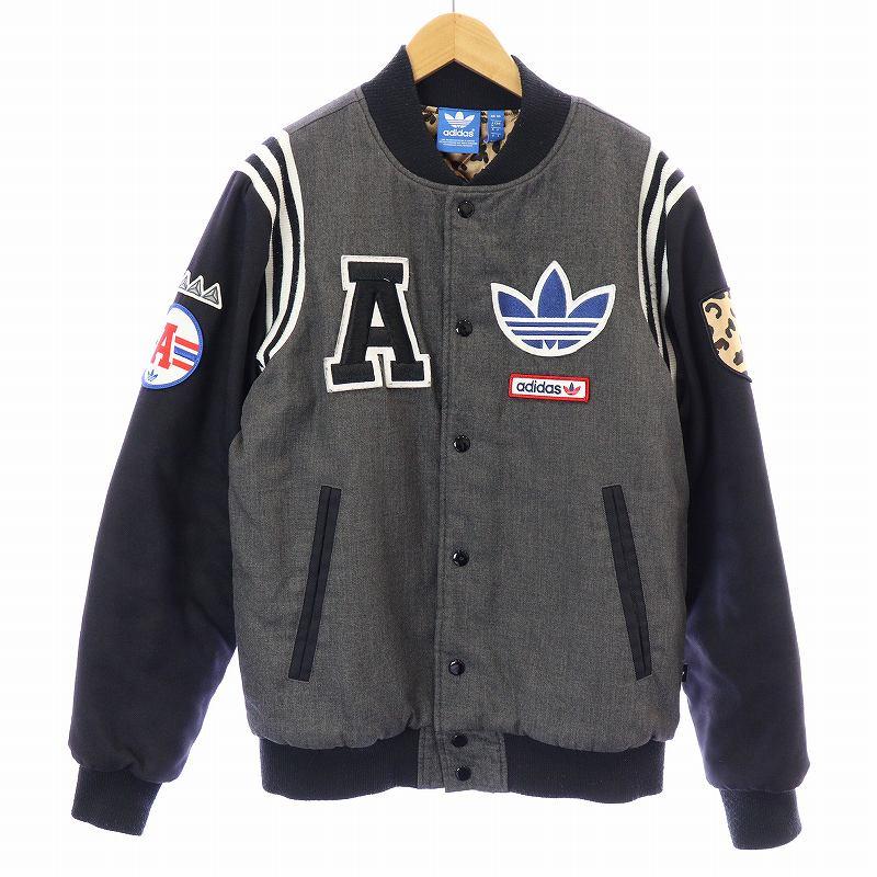 adidas originals スタジアム ジャケット スタジャン ブルゾン 裏地 