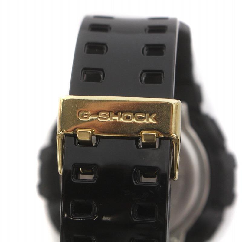 ジーショック G-SHOCK カシオ CASIO ANALOG-DIGITAL 腕時計 ウォッチ デジタル アナログ 樹脂バンド 黒 ゴールド色 GA-710GB-1AJF｜vectorpremium｜07