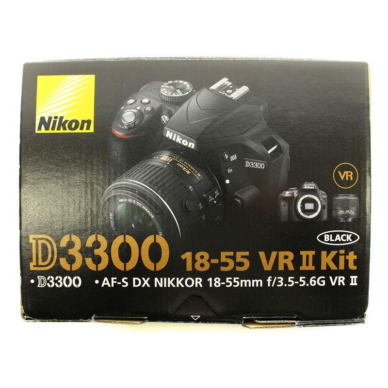 ニコン Nikon デジタル一眼レフカメラ D3300 18-55 VRIIKit レンズキット 黒 ブラック /IR ■GY13 その他｜vectorpremium｜06
