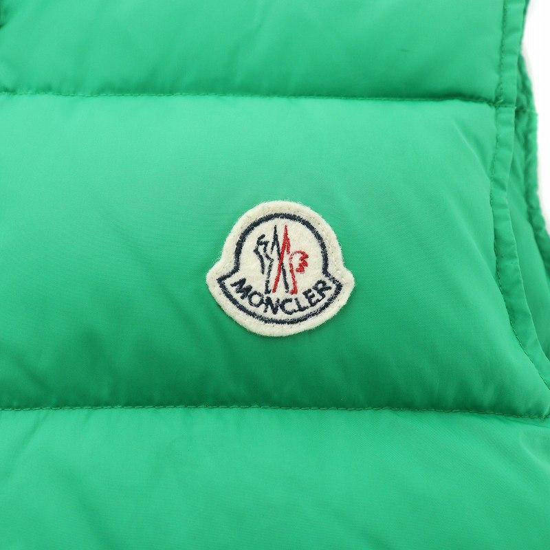 モンクレール MONCLER PADERNELLO ダウン ベスト キッズ 子供服 8A 128cm 緑 グリーン ■GY99 /MW キッズ｜vectorpremium｜06