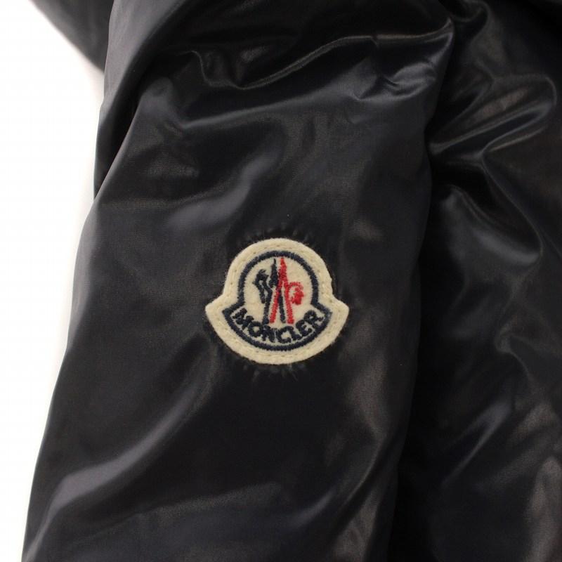 モンクレール MONCLER 18AW SCIARPA ダウンマフラー ロゴ ナイロン 紺 ネイビー D20930010700 68950 /IR ■GY18 レディース｜vectorpremium｜03