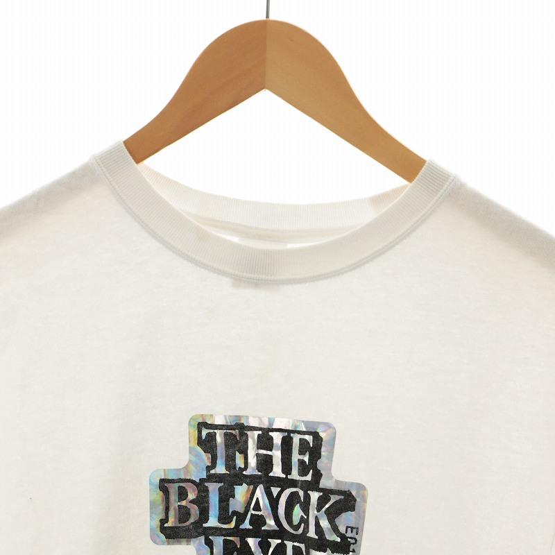 ブラックアイパッチ THE BLACK EYE PATCH Tシャツ カットソー 半袖 ロゴ プリント M 白 ホワイト BEPSS22TE16 ■GY01 /MQ メンズ｜vectorpremium｜03