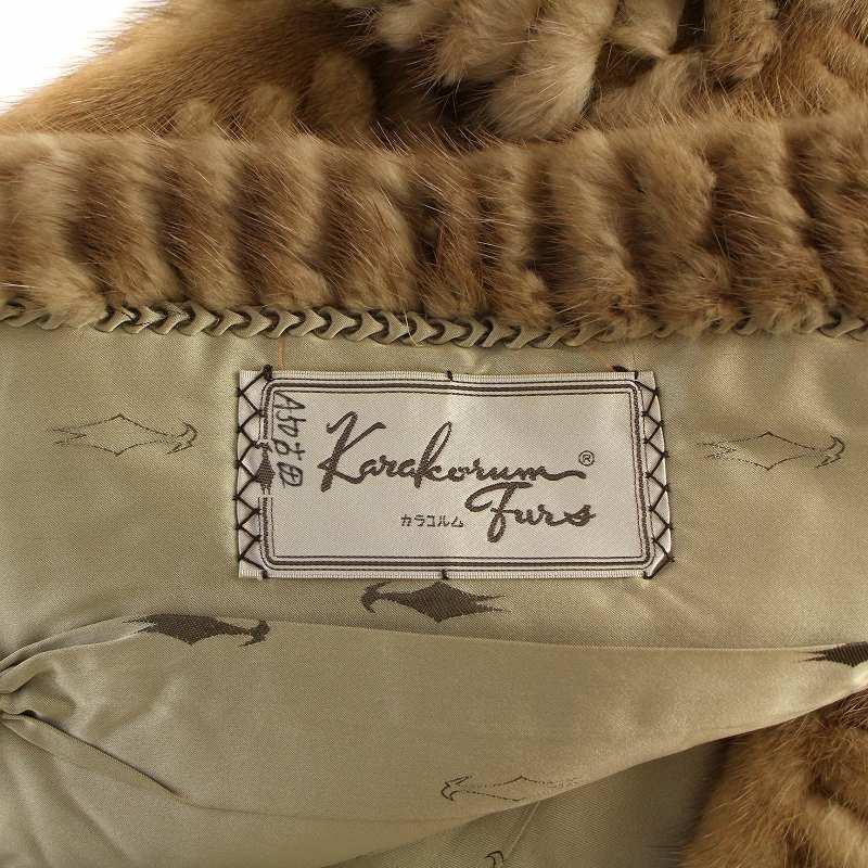 カラコルム KARAKORUM ファーコート 毛皮 ミンクファー ショート 13 L 