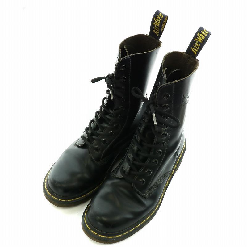 ドクターマーチン10ホールUK4 23cm ブラック
