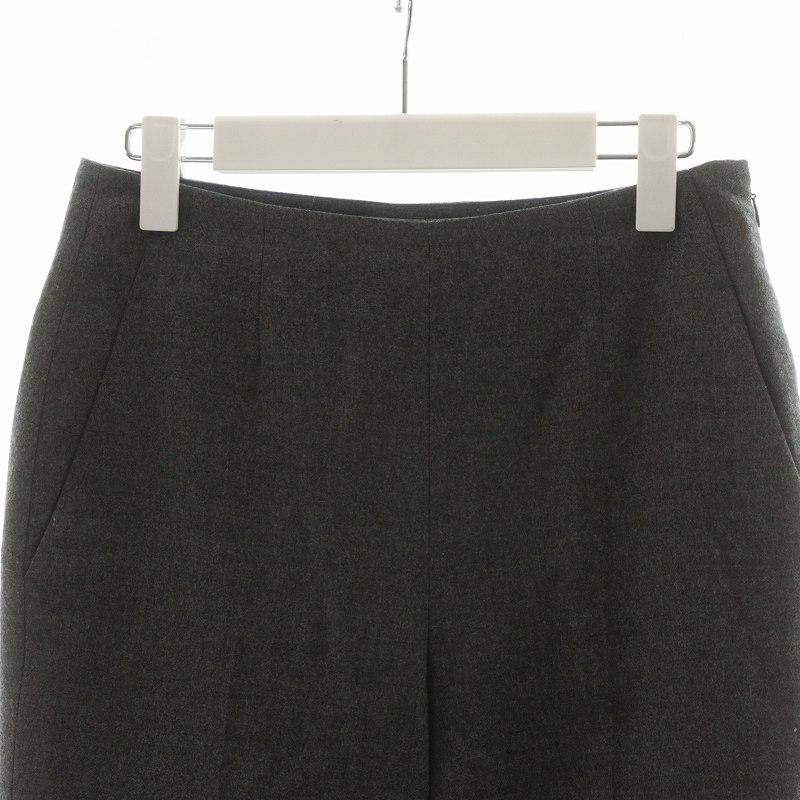 イエナ IENA 23AW サキソニーテーパードパンツ ジップフライ ウール  