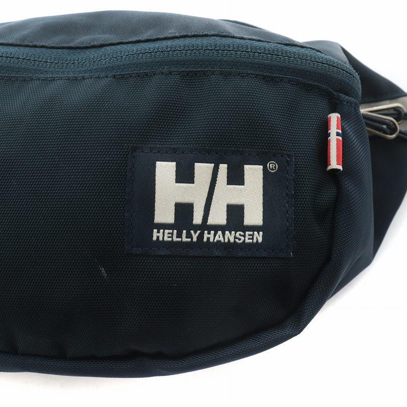 ヘリーハンセン HELLY HANSEN トレッキング ウエストポーチ ワンショルダー ボディバッグ ナイロン ロゴ 紺 ネイビー メンズ｜vectorpremium｜04