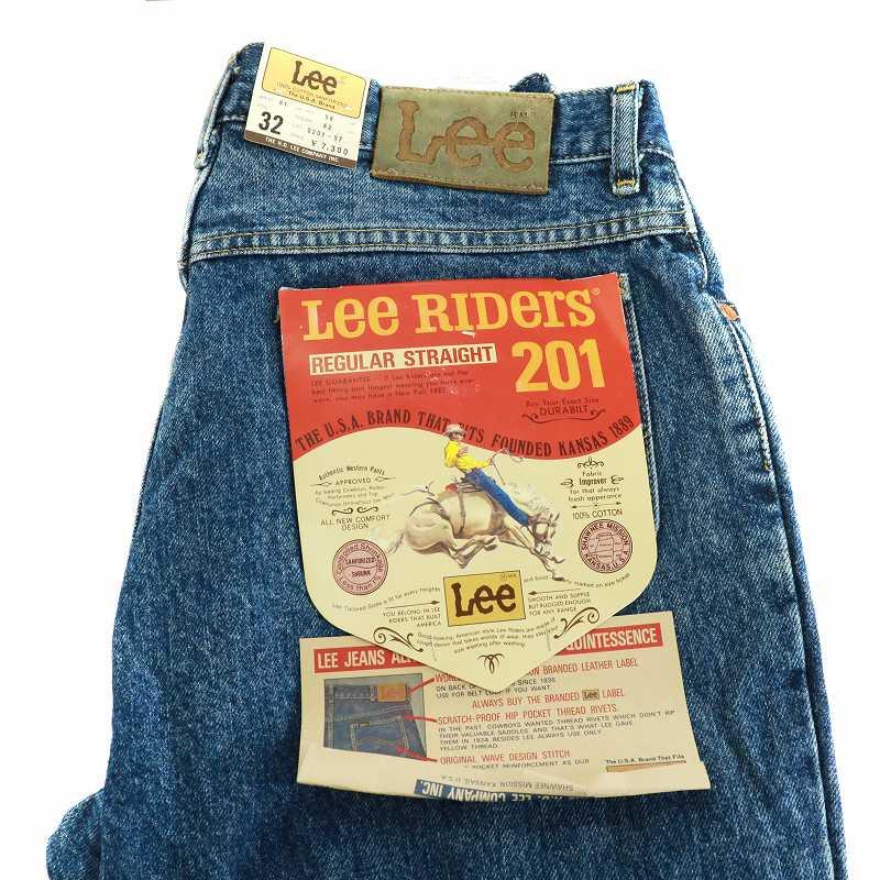 未使用品 リー LEE 90s 201 デッドストック ヴィンテージ デニムパンツ 