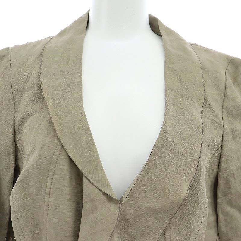 ARMANI COLLEZIONI フリルジャケット 42 ARMANI COLLEZIONI フリルジャケット 42 - メルカリ