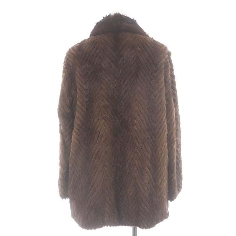 ルピアンファー LUPIAN FUR ファーコート ミンク 毛皮 アウター ハーフ 
