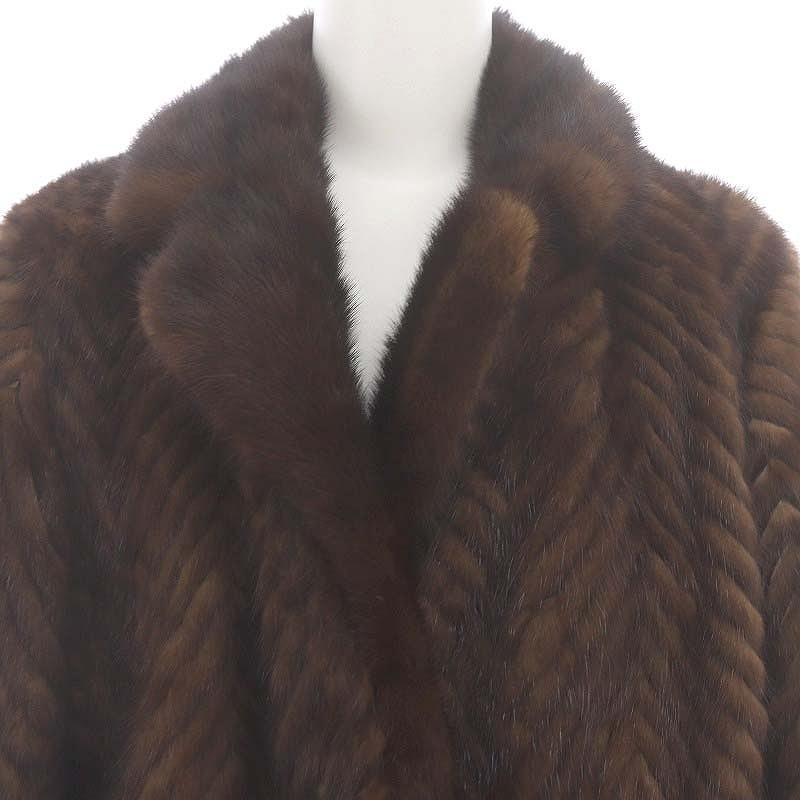 ルピアンファー LUPIAN FUR ファーコート ミンク 毛皮 アウター ハーフ 