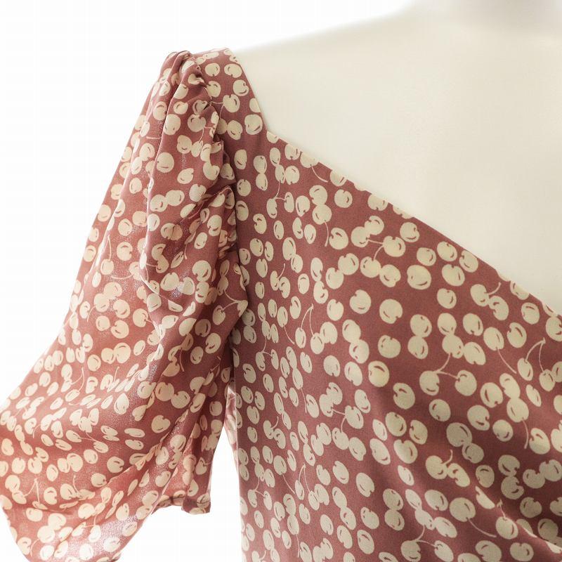 ハーリップトゥ Her lip to Cherry Pattern Cache-Coeur One-Piece 