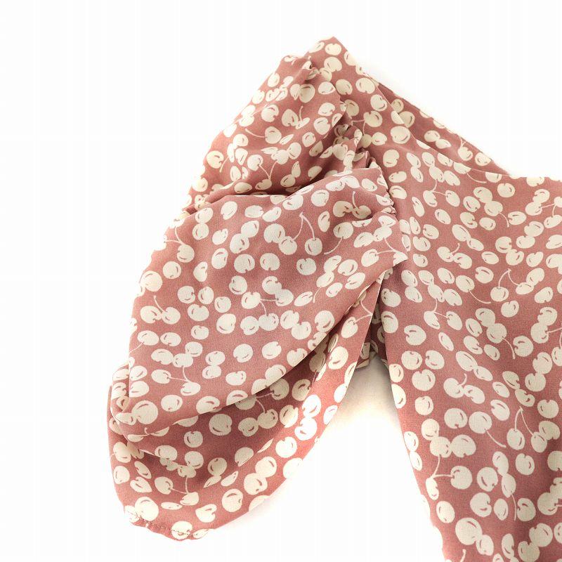 ハーリップトゥ Her lip to Cherry Pattern Cache-Coeur One-Piece  