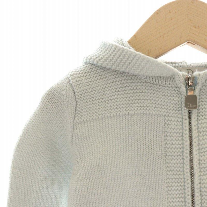 ベビーディオール baby Dior ニット パーカー ウール 長袖 ジップ  