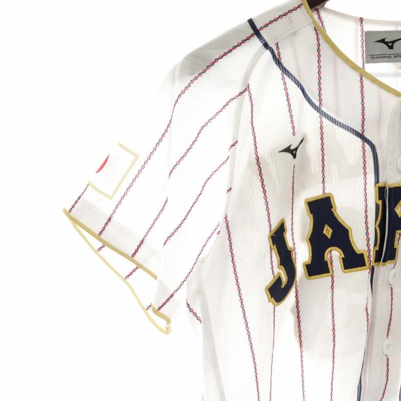 ミズノ MIZUNO 2023 WBC 日本代表 侍ジャパン 55 村上宗隆 レプリカ ユニフォーム メッシュ 半袖 ストライプ 刺繍 ワッペン JF 145〜160cm : 165-802409030002 : ブランド古着販売のベクトル - 通販 - Yahoo!ショッピング ミズノ MIZUNO 2023 WBC 日本代表 侍ジャパン 55 村上宗隆 レプリカ ユニフォーム メッシュ 半袖 ストライプ 刺繍 ワッペン JF 145〜160cm : 165-802409030002 : ブランド古着販売のベクトル - 通販 - Yahoo!ショッピング