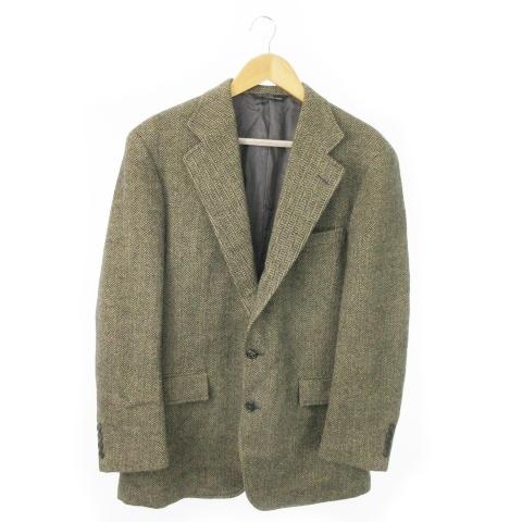 ポロバイラルフローレン テーラードジャケット ヘリンボーン生地 2B 茶色 POLO RALPH LAUREN ポロ バイ ラルフローレン Polo by Ralph Lauren