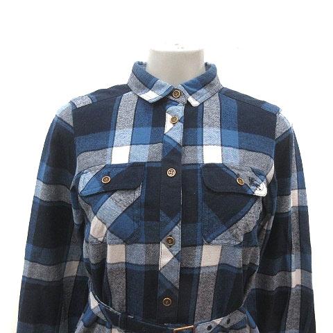 長袖シャツミニワンピース BURBERRY