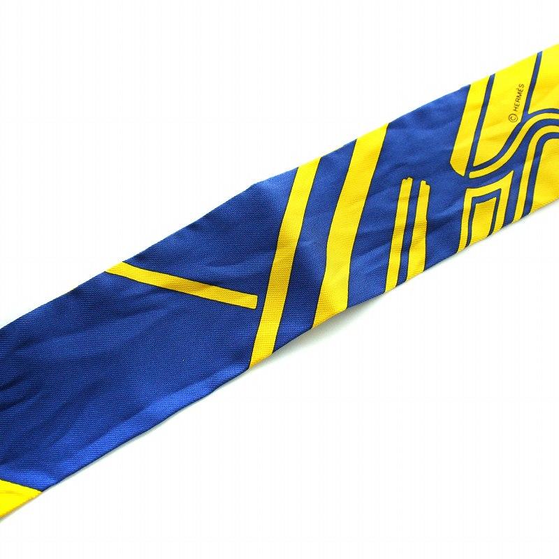 エルメス HERMES ツイリー クーペ・タトゥアージュ スカーフ ロゴ 絹