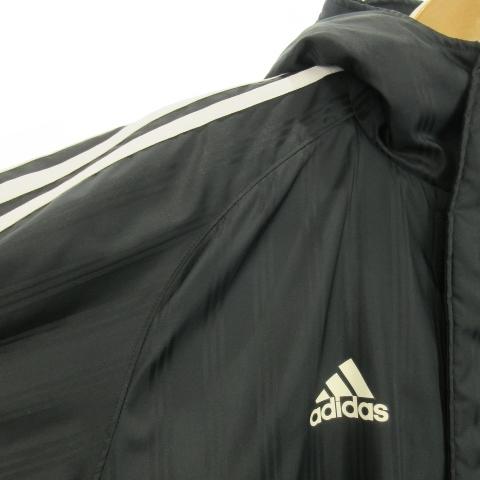 adidas（アディダス） ベンチコート 中綿 フーディー ロング ジップ