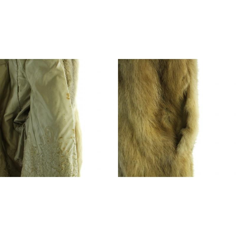 SAGA MINK ホワイト系 サガミンク毛皮 MINK ファーコート 【公式通販】