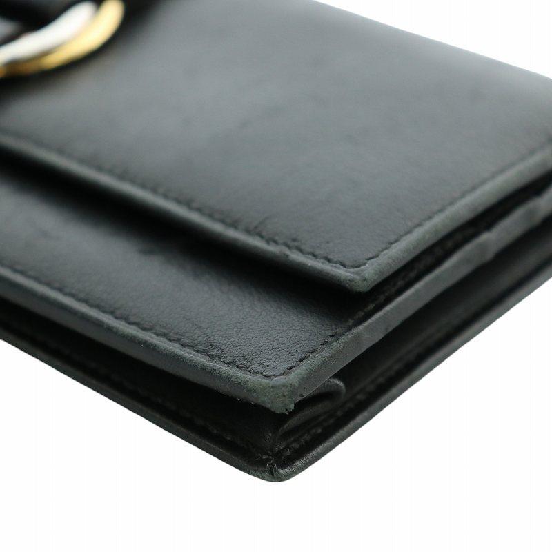 Cartier カルティエ トリニティ 長財布 二つ折り レザー リング Cartier カルティエ トリニティ 長財布 二つ折り レザー リング