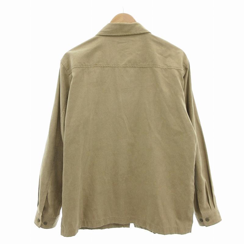 レノマ renoma ブルゾン ジャケット ジップアップ 総柄 ロゴ L