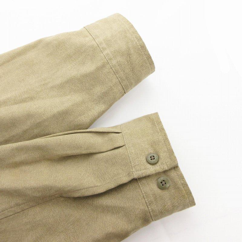 レノマ renoma ブルゾン ジャケット ジップアップ 総柄 ロゴ L