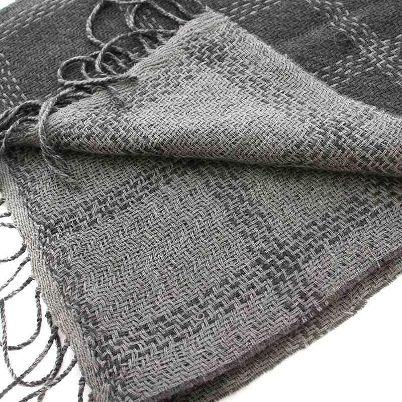 プ*ん様 ARMANI COLLEZIONI グレー マフラー カシミヤ100% プ*ん様 ARMANI COLLEZIONI グレー マフラー カシミヤ100% 新品 ARMANI