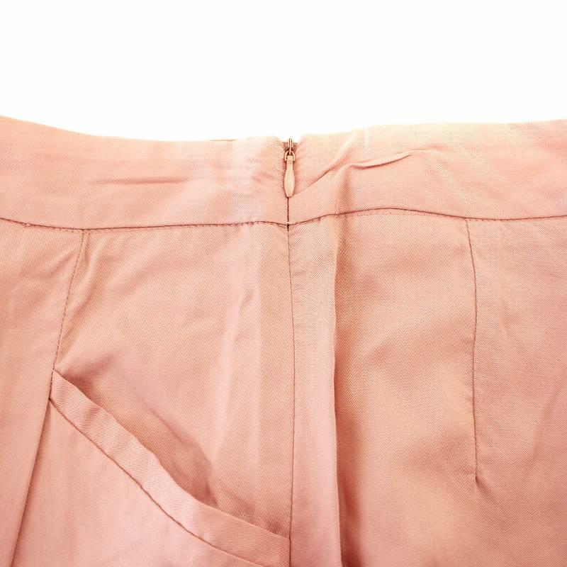 ZARA（ザラ） ロングパンツ カラーパンツ ワイド XS ピンク 80089348-4